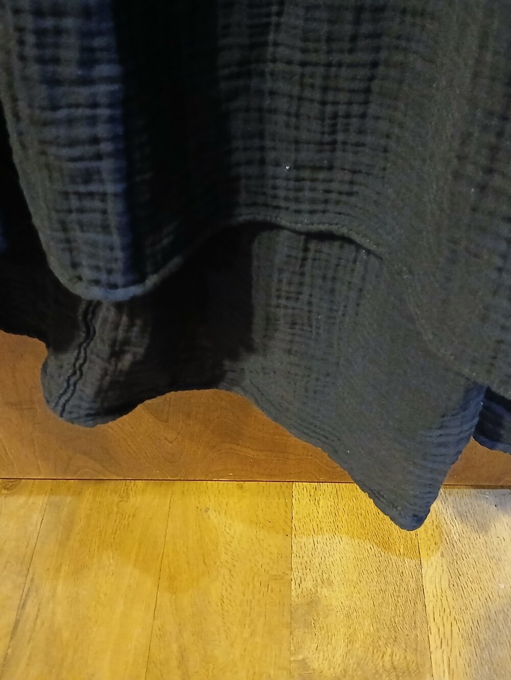 NWOT/ ANTHROPLOGIE black boho short sleeve maxi dress - Picture 5 of 6